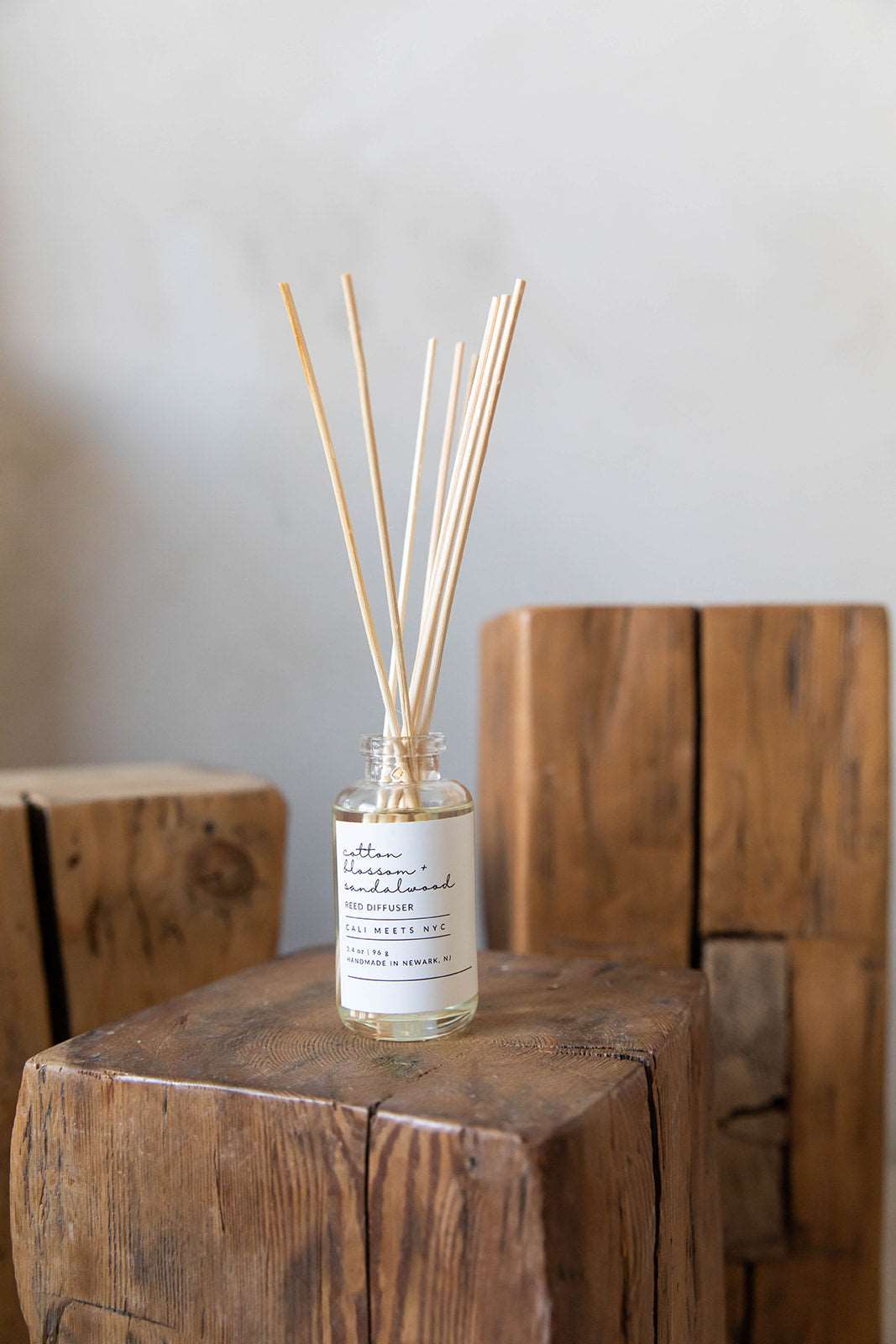 Cotton Blossom + Sandalwood Reed Diffuser