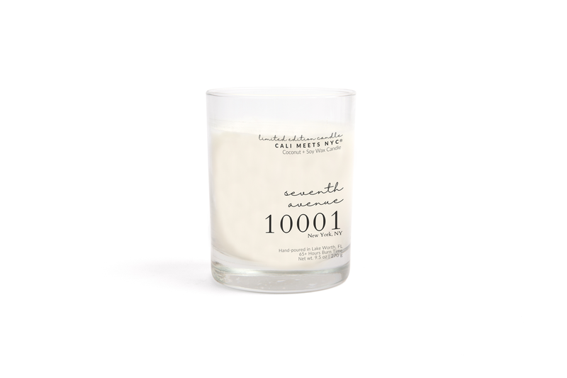10001 Seventh Avenue Coconut Soy Candle