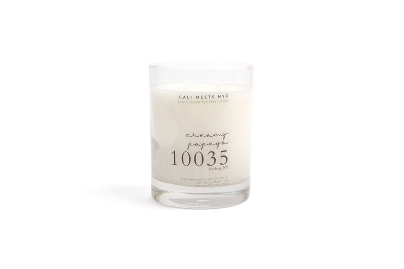 10035, Creamy Papaya Coconut Soy Candle - Cali Meets NYC