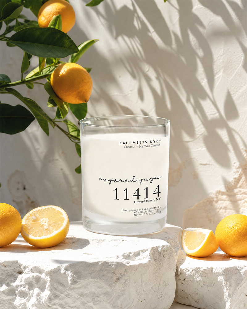 11414, Sugared Yuzu Coconut Soy Candle