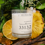 33132, Miami Rainstorm Coconut Soy Candle - Cali Meets NYC