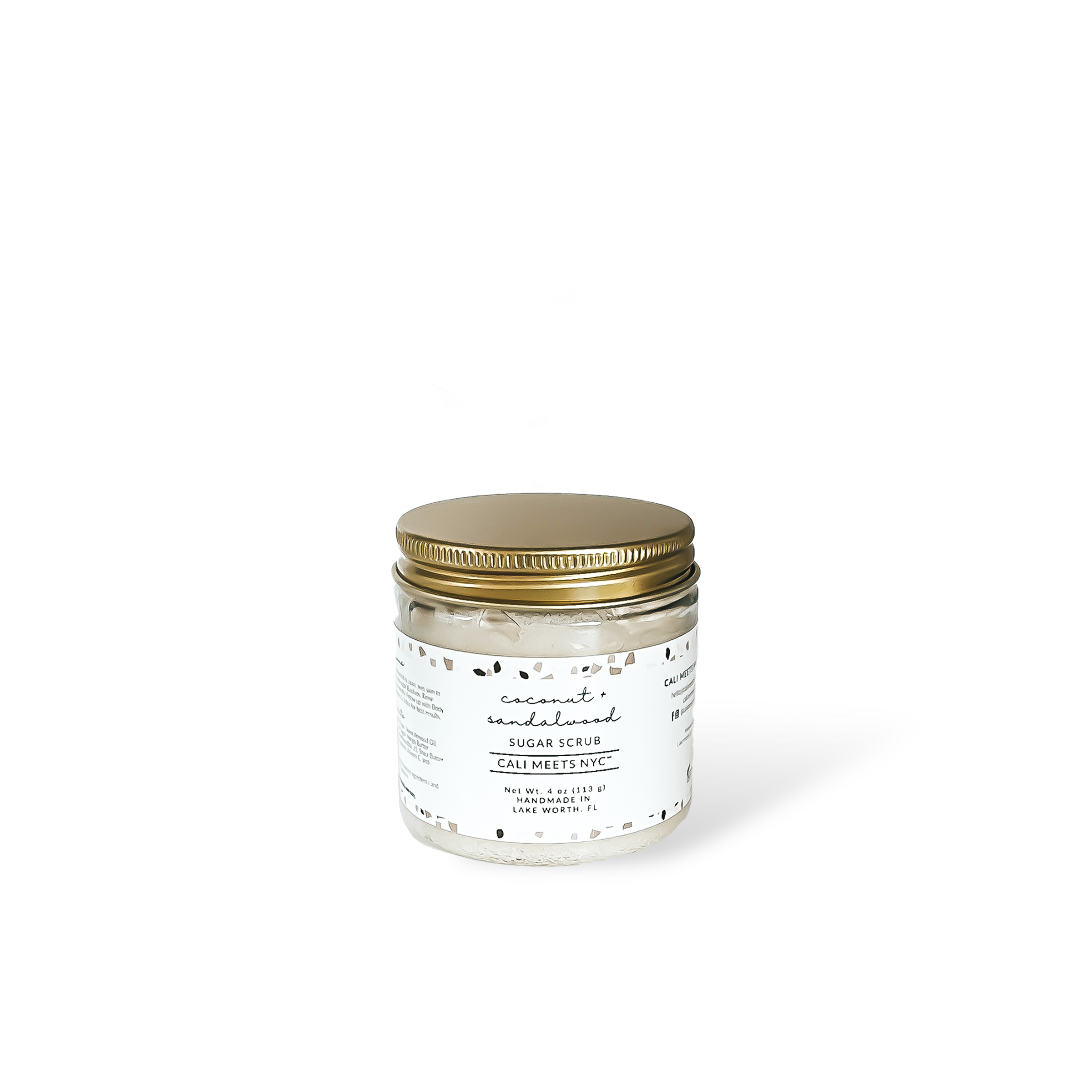 Coconut + Sandalwood Sugar Scrub - Cali Meets NYC