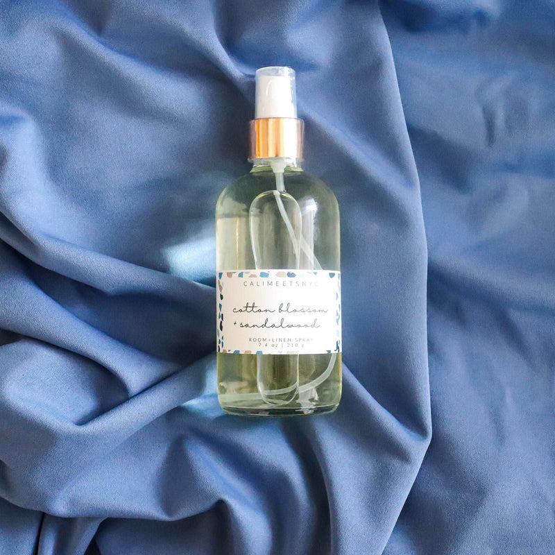 Cotton Blossom + Sandalwood Room + Linen Spray - Cali Meets NYC
