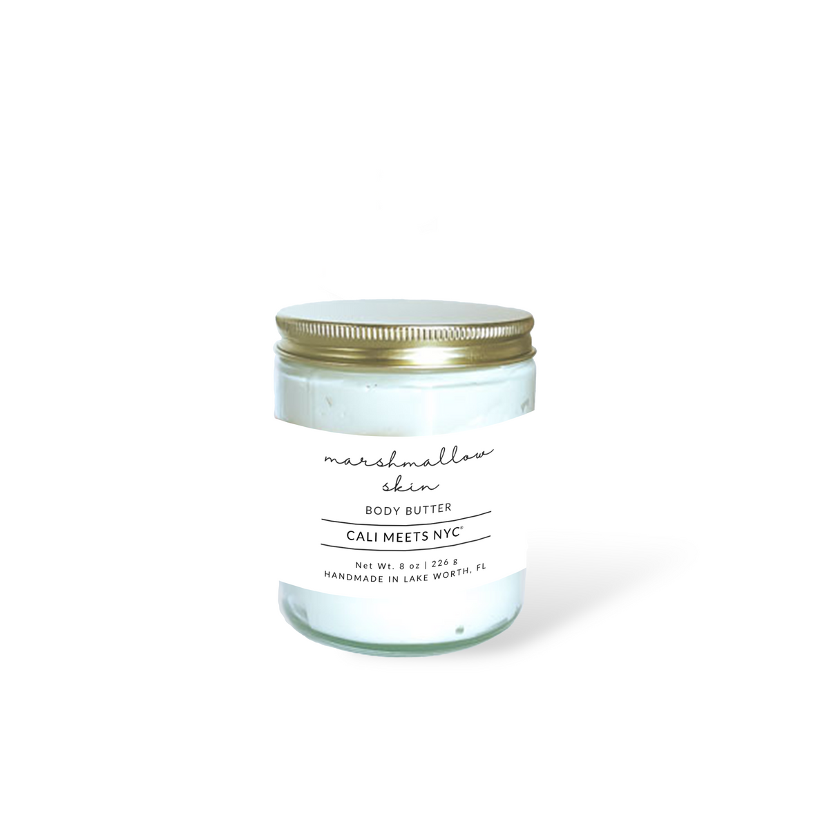 Marshmallow Skin Whipped Body Butter with Deep Moisturizing Shea Butter - Cali Meets NYC