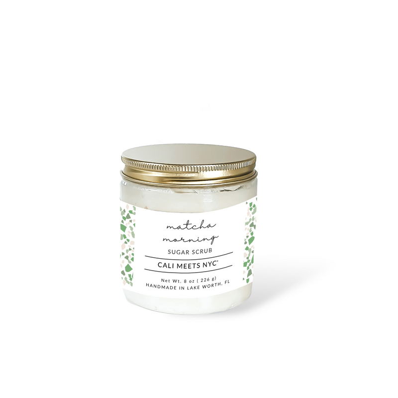 Matcha Morning Sugar Scrub - Cali Meets NYC