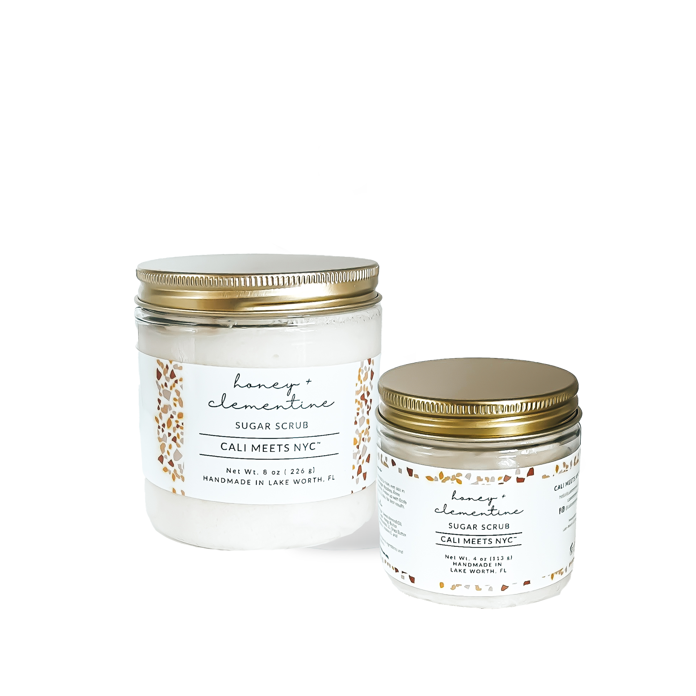 Honey + Clementine Sugar Scrub - Cali Meets NYC