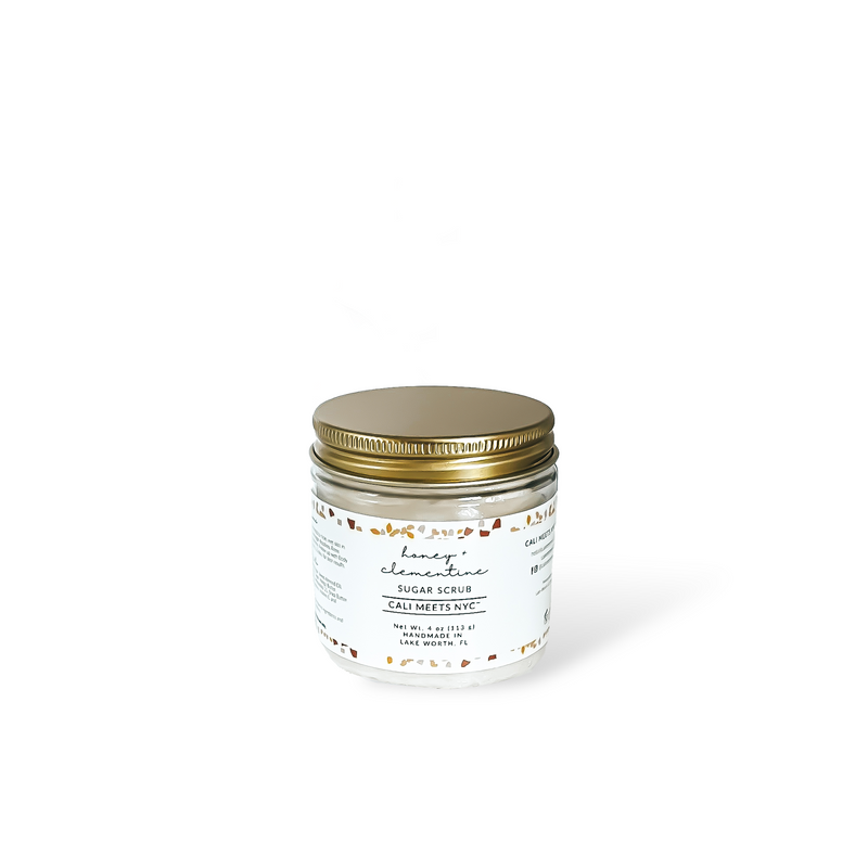 Honey + Clementine Sugar Scrub - Cali Meets NYC