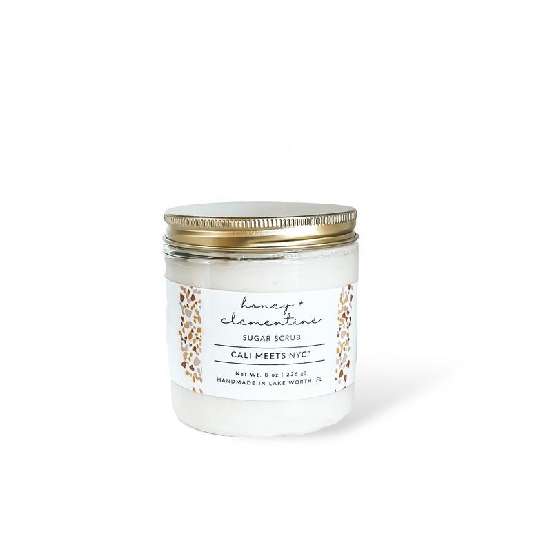 Honey + Clementine Sugar Scrub - Cali Meets NYC