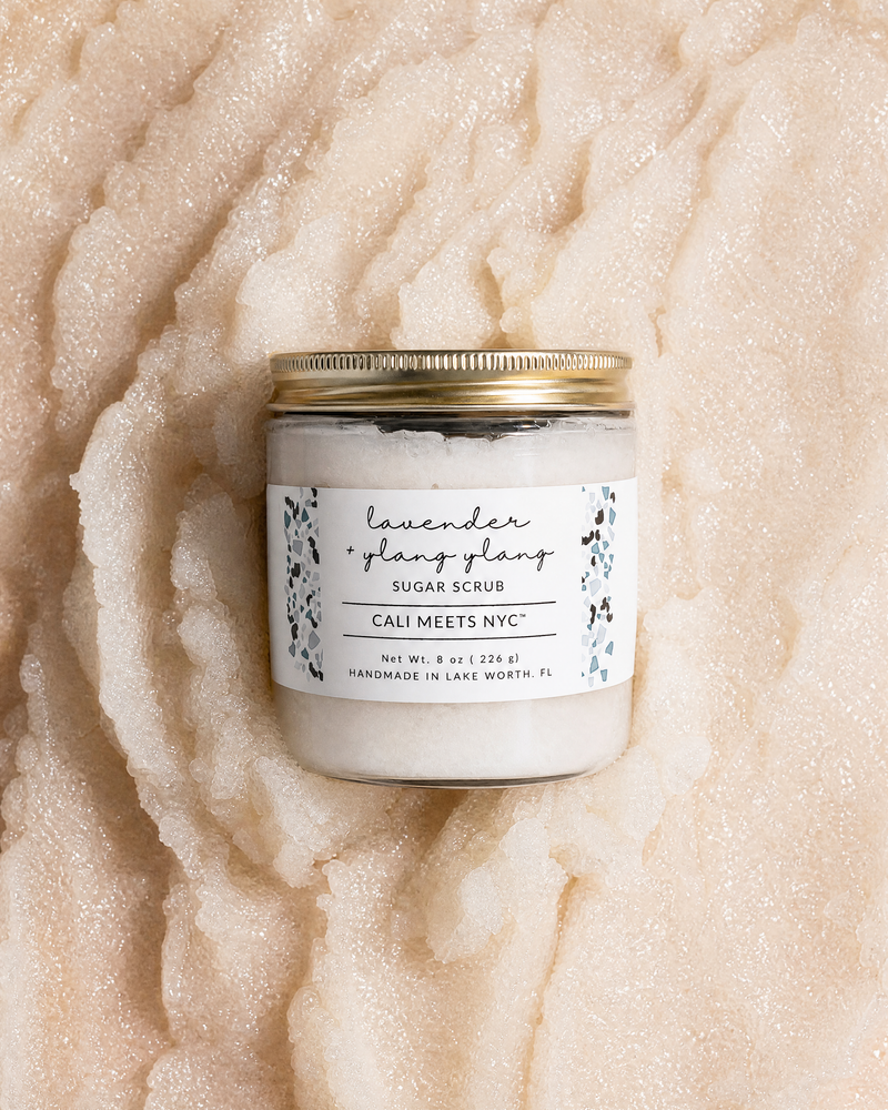 Lavender + Ylang Nourishing Sugar Body Scrub