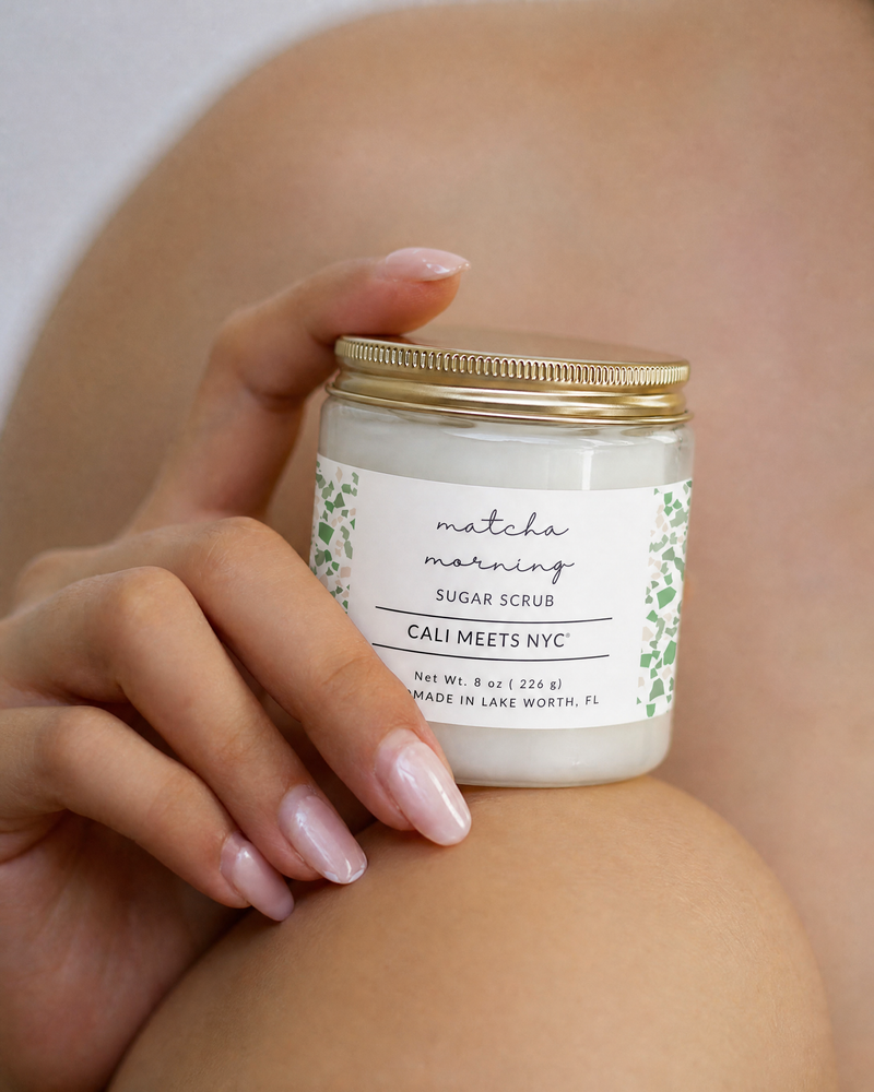 Matcha Morning Sugar Scrub - Cali Meets NYC