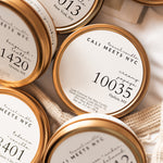 10035, Creamy Papaya Coconut Soy Candle Tin - Cali Meets NYC