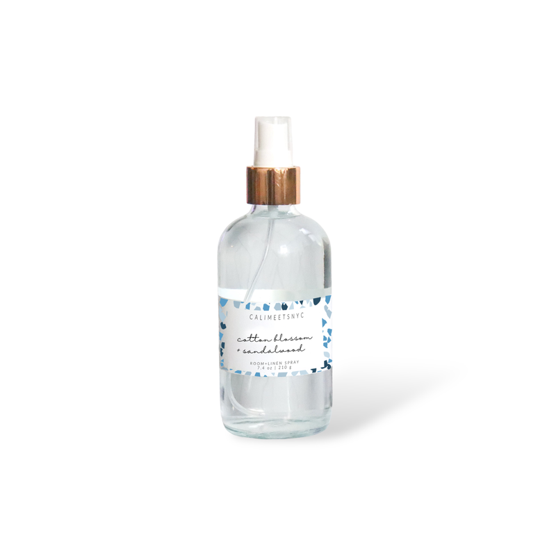 Cotton Blossom + Sandalwood Room + Linen Spray - Cali Meets NYC
