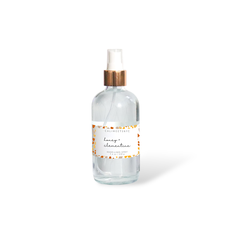 Honey + Clementine Room + Linen Spray - Cali Meets NYC