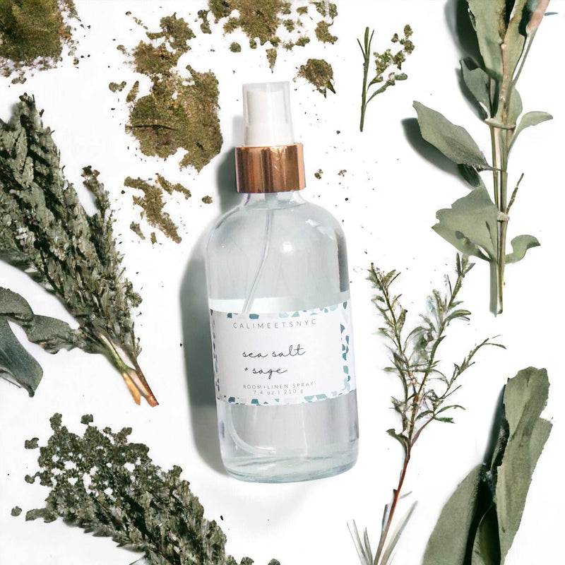 Sea Salt + Sage Room + Linen Spray - Cali Meets NYC